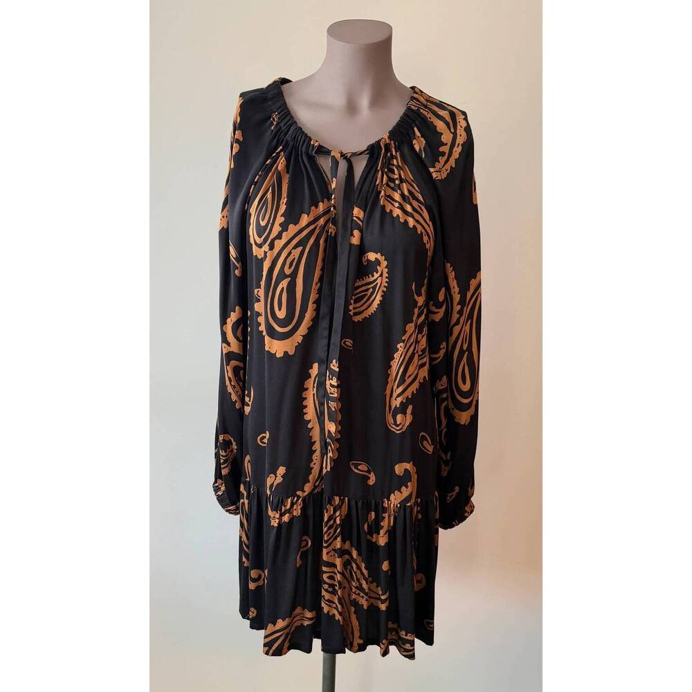 NEW FIFTEEN TWENTY women's stella mini dress in paisley